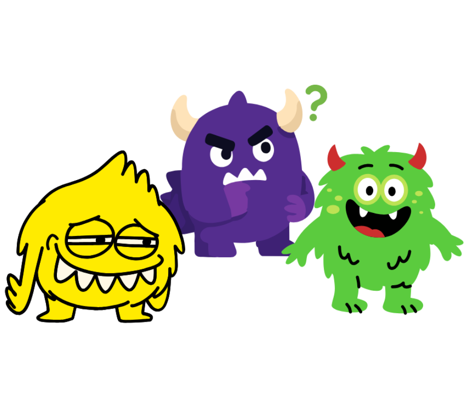 Picture of cartoon monsters